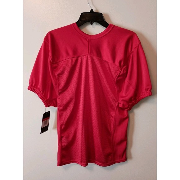 Nike Youth Sz L Football Red Practice Jersey NWT‎ Active Sports - Picture 2 of 6